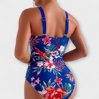 Janet – Eleganter Jumpsuit mit Blumenmuster