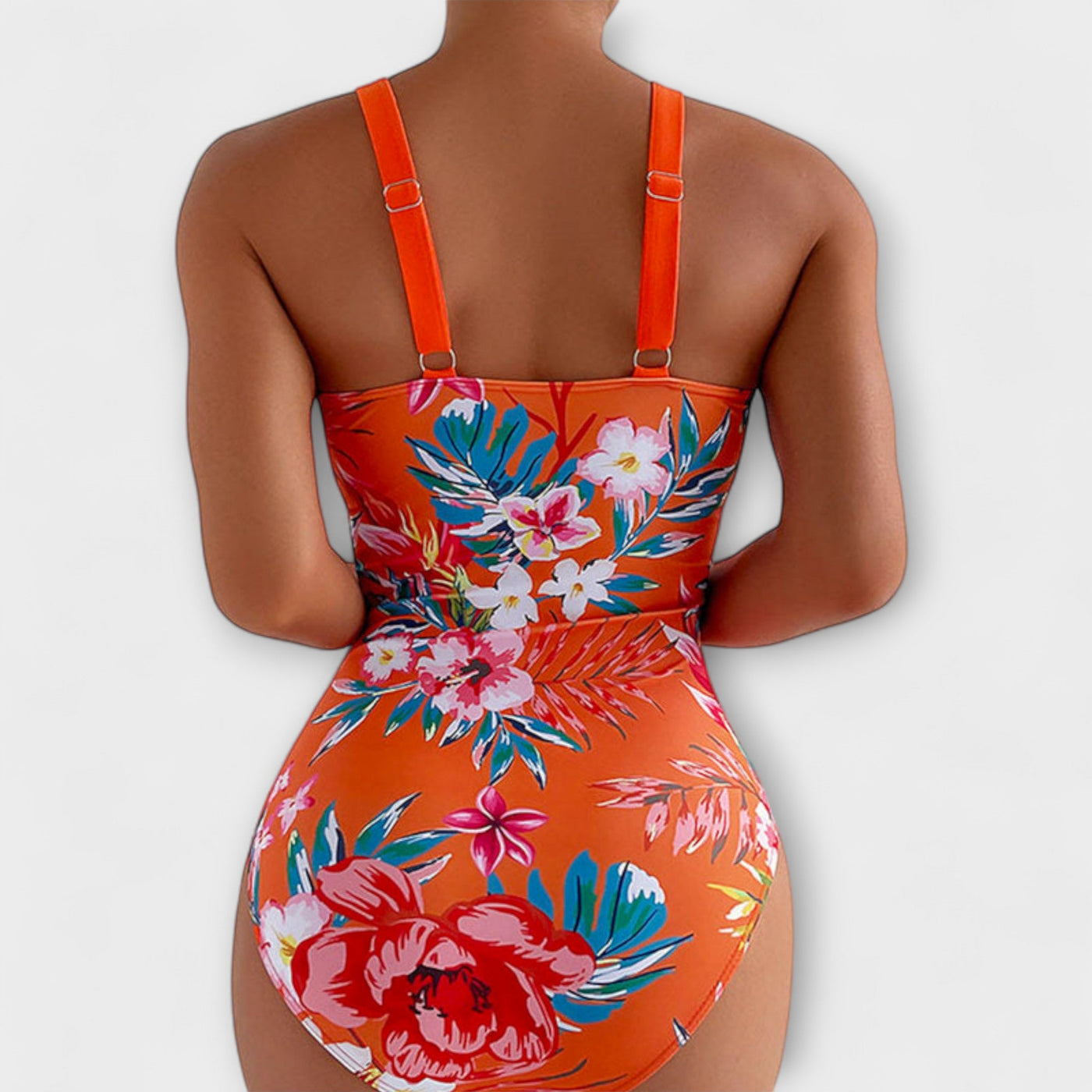 Janet – Eleganter Jumpsuit mit Blumenmuster