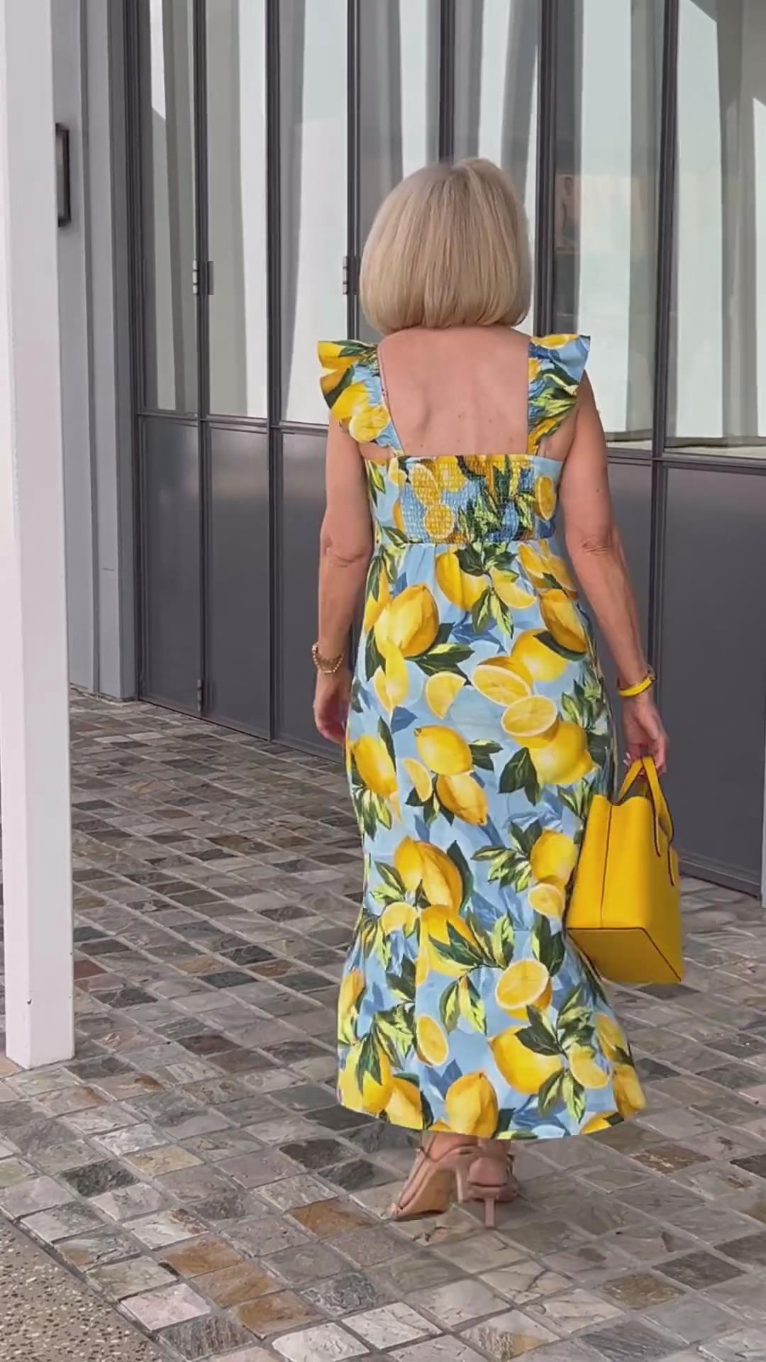 Fischer & Wagner | Limone – Sommerkleid mit Zitronenprint