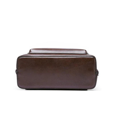 Klassischer Doppel-Reißverschluss-Rucksack - Schlankes Design