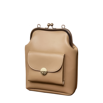 Vintage Kussverschluss Tasche - Retro Chic Essentiell