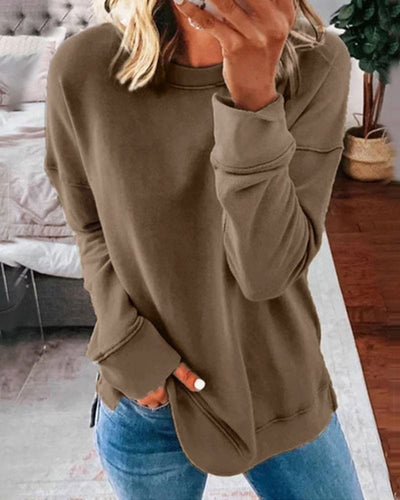 Elizabeth - Müheloser Stil mit einfarbigem Pullover