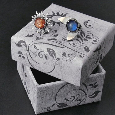 Ohrstecker „Sonne & Mond“