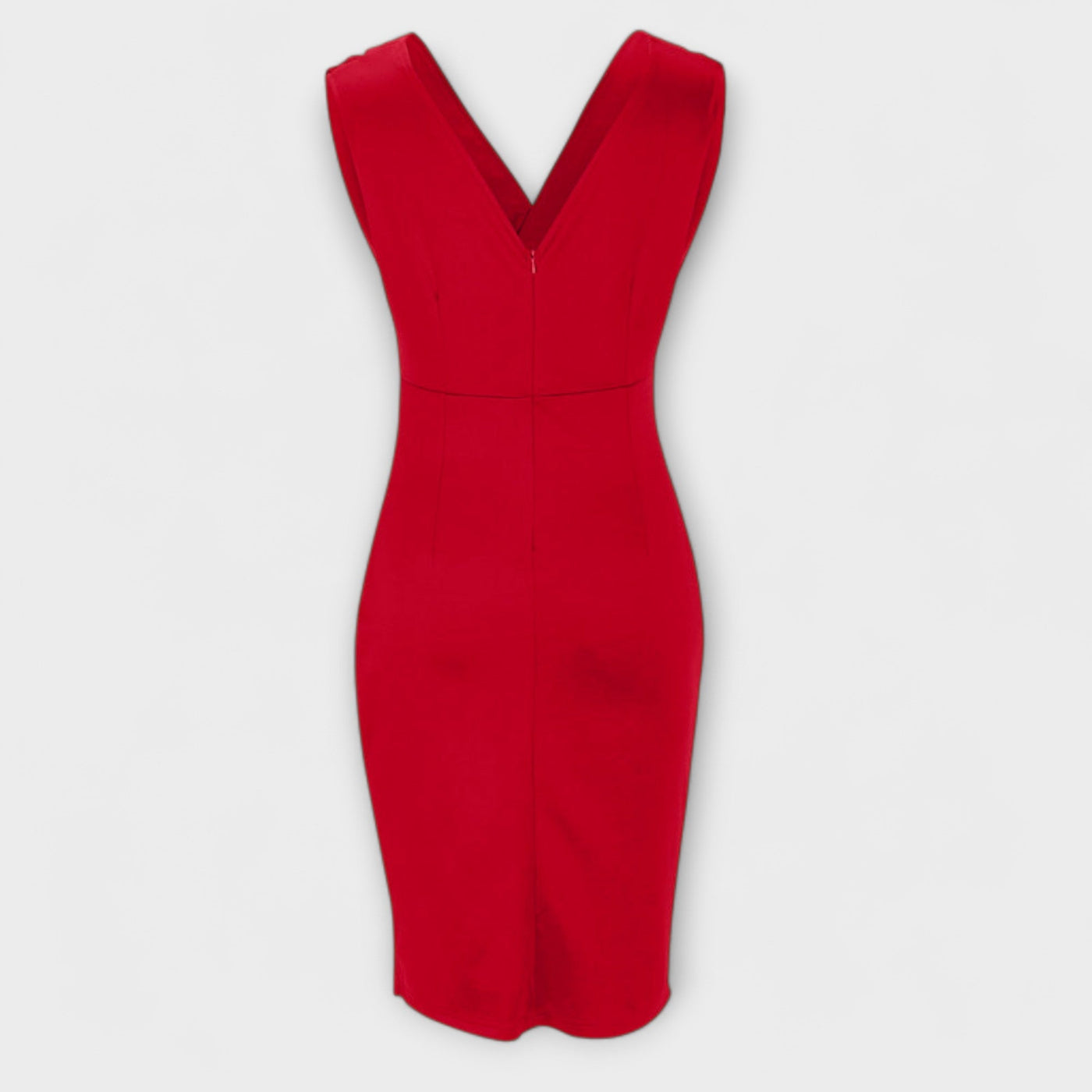 Brenda - Stylisches Kleid mit V-Ausschnitt und Schlitz