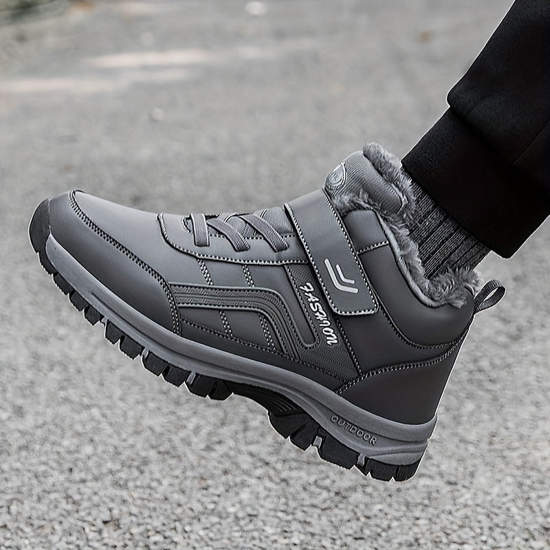 Fintan | Herren Winter-Stiefel Mid-Cut mit Schnürung & Warmfutter