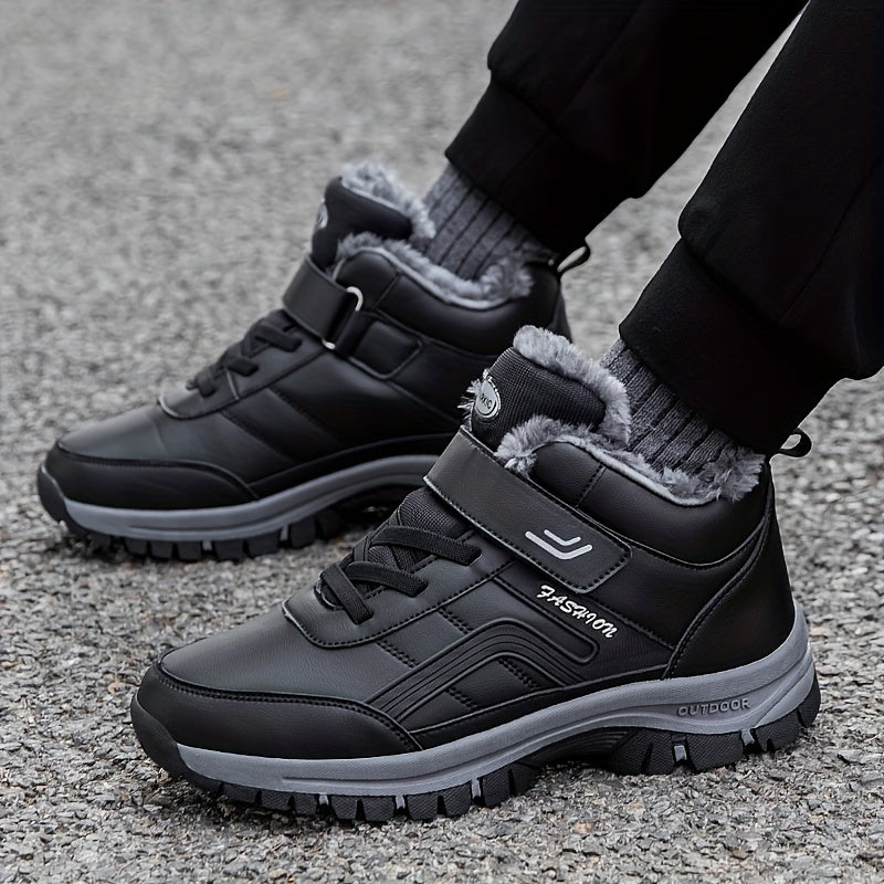 Fintan | Herren Winter-Stiefel Mid-Cut mit Schnürung & Warmfutter