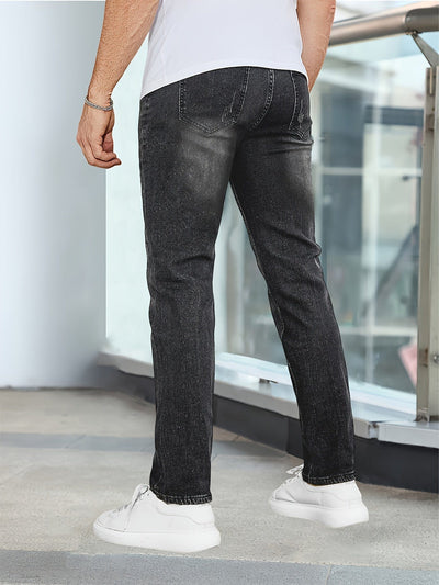 Herren Stretch Jeans Mit Flexibler Passform