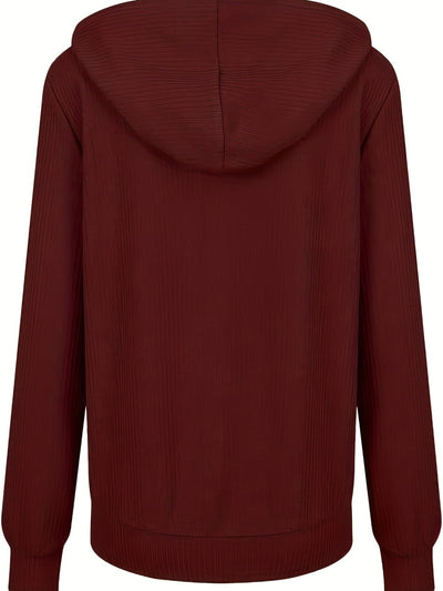 Nysa – Lässiger Langarm Kapuzenpullover