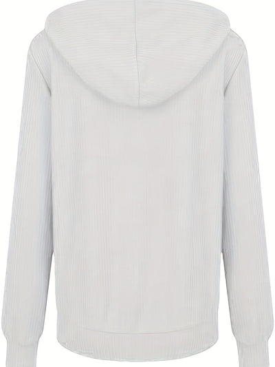 Nysa – Lässiger Langarm Kapuzenpullover