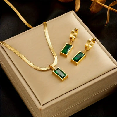 Serafina® | Schmuckset Iselotte Verdain Gold