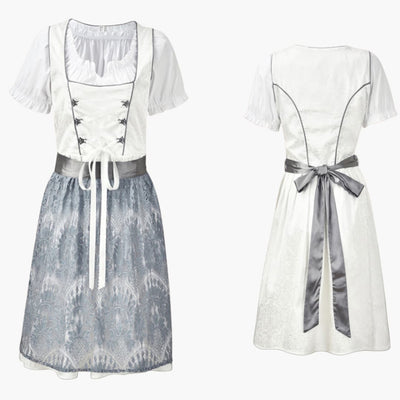Dirndl Trachten kleid für Damen - Oktoberfest 2025