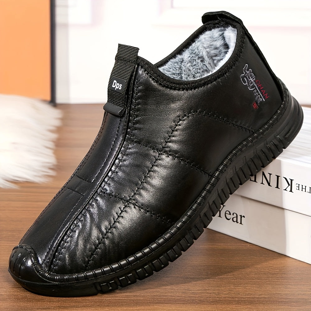 Grynden | Herren Winter-Slip-On mit Warmfutter, Gefüttert & Bequemer Einstieg