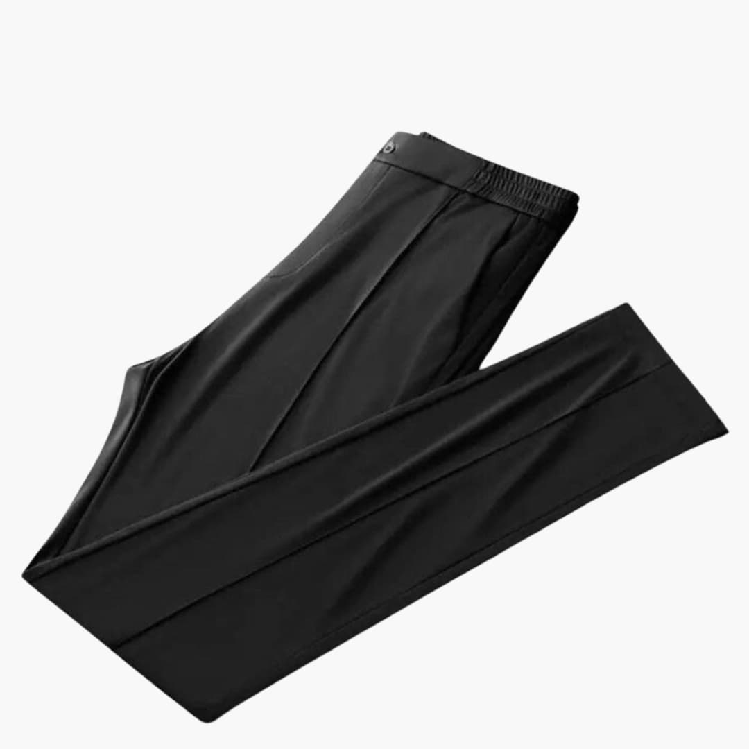 Herren Sommer-Zweiteiler mit Kurzarmhemd und Slim-Fit-Hose