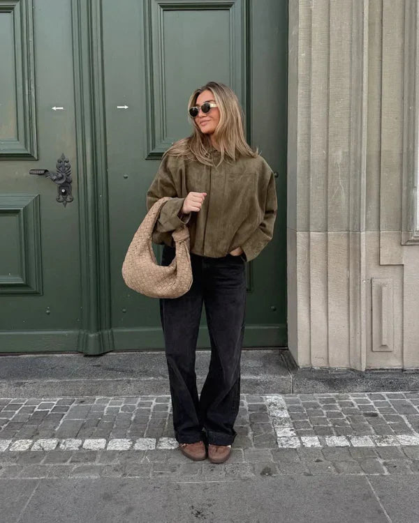 Stylische Bomberjacke