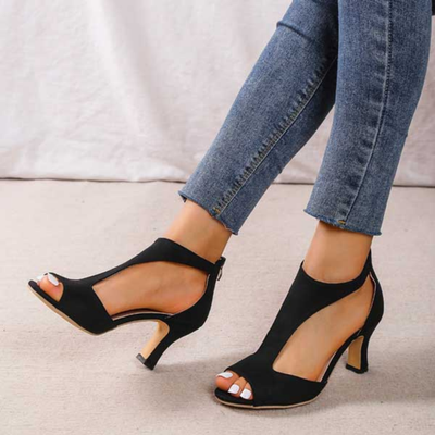 Damen Elegante Sandalen mit Absatz | Vielseitige Sommer-Heels