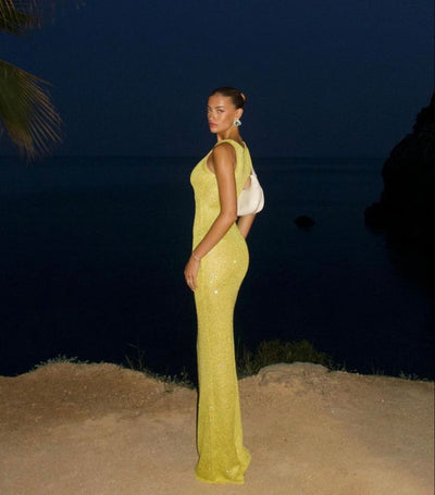 Elsie | Ärmelloses Maxikleid