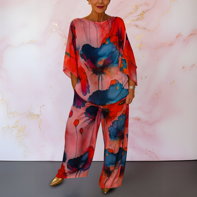 Moniek™ | Satin Zweiteiliges Damen-Set