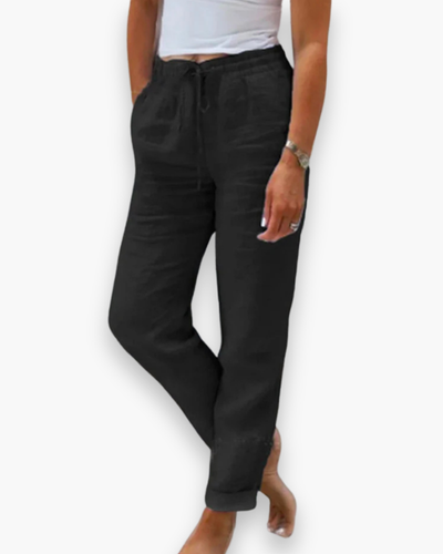 Damen Bequeme Elastische Hosen | Leicht und Vielseitig