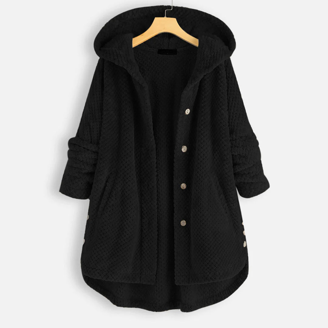 Hildegard® | Button-Down Kapuzenjacke