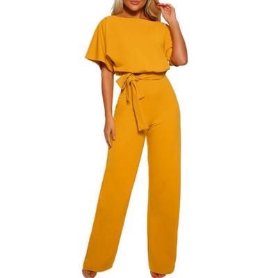 Damen Eleganter Figurbetonter Jumpsuit | Stilvoll