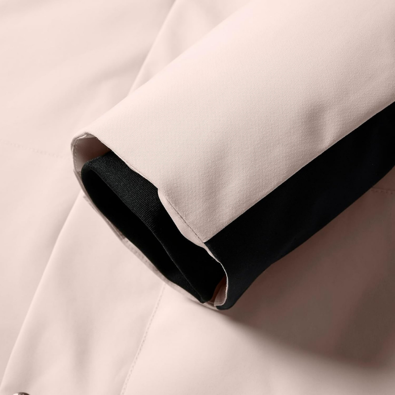 Damen Skijacke | Atmungsaktive Winterjacke mit Kapuze und Taschen