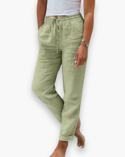 Damen Bequeme Elastische Hosen | Leicht und Vielseitig