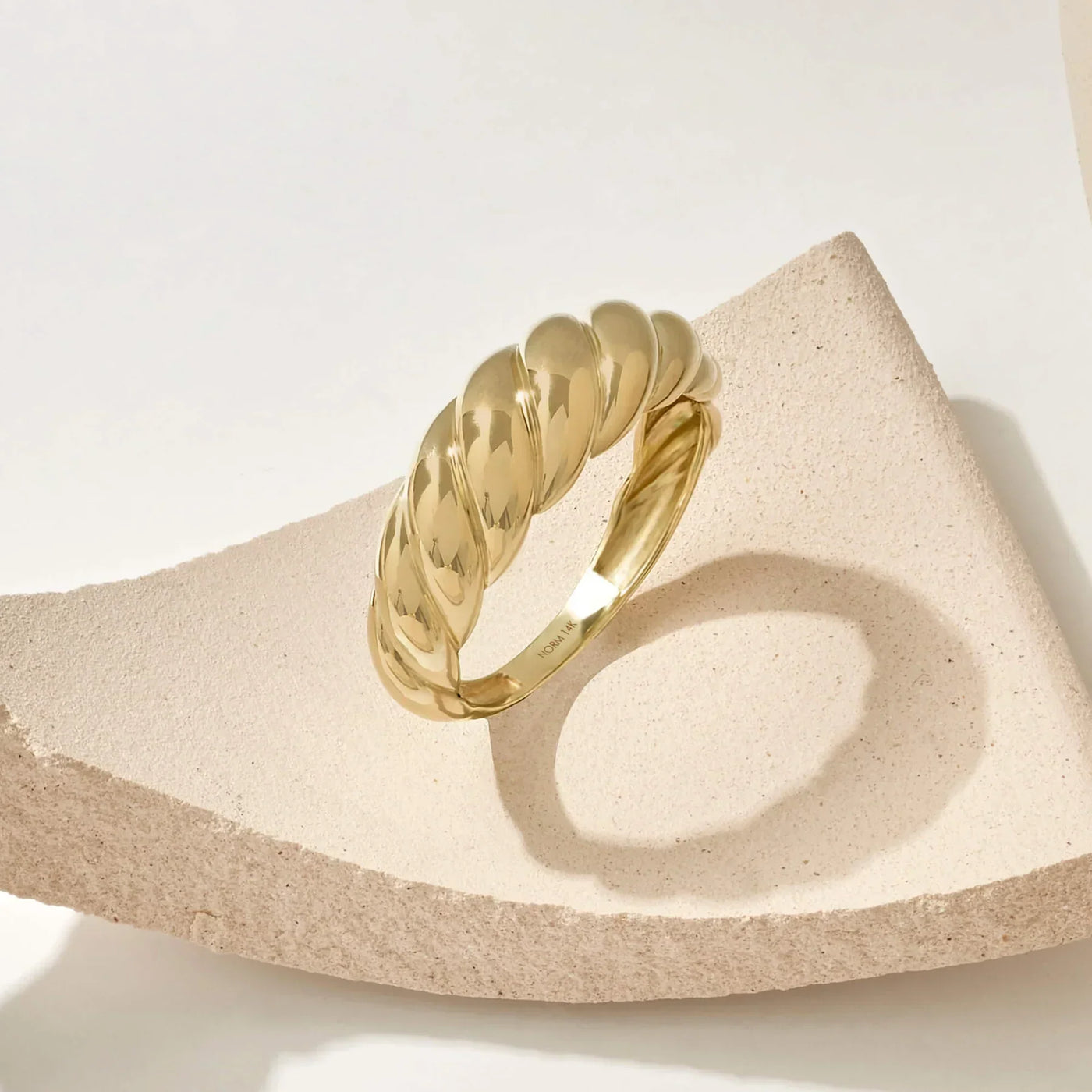 Croissant-Ring | Gold