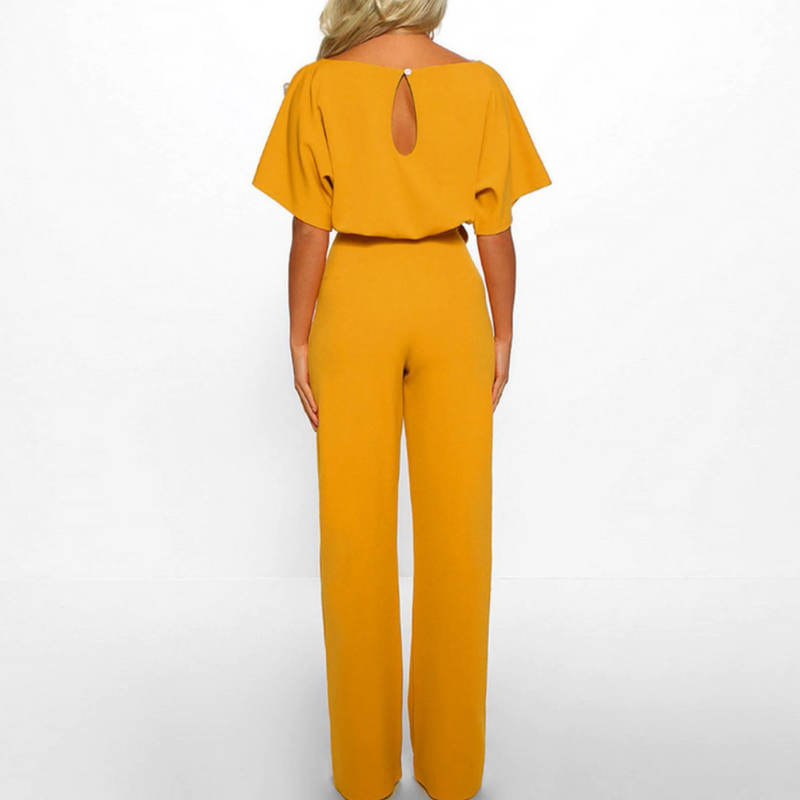 Damen Eleganter Figurbetonter Jumpsuit | Stilvoll