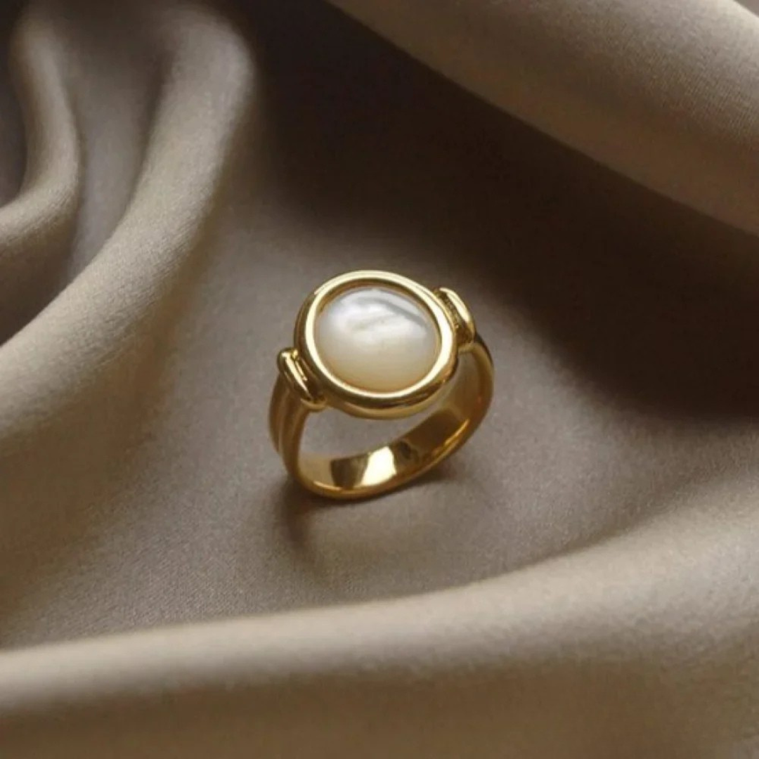 Schicker Perlen-Eleganzring