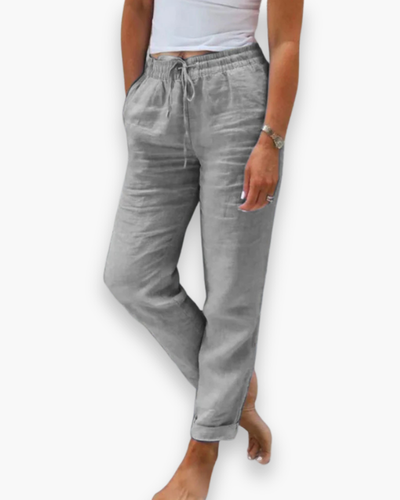 Damen Bequeme Elastische Hosen | Leicht und Vielseitig