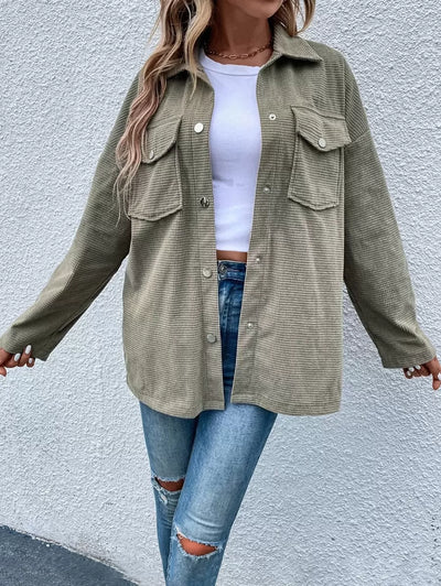 Isoldea | Elegante Bucklecord-Jacke