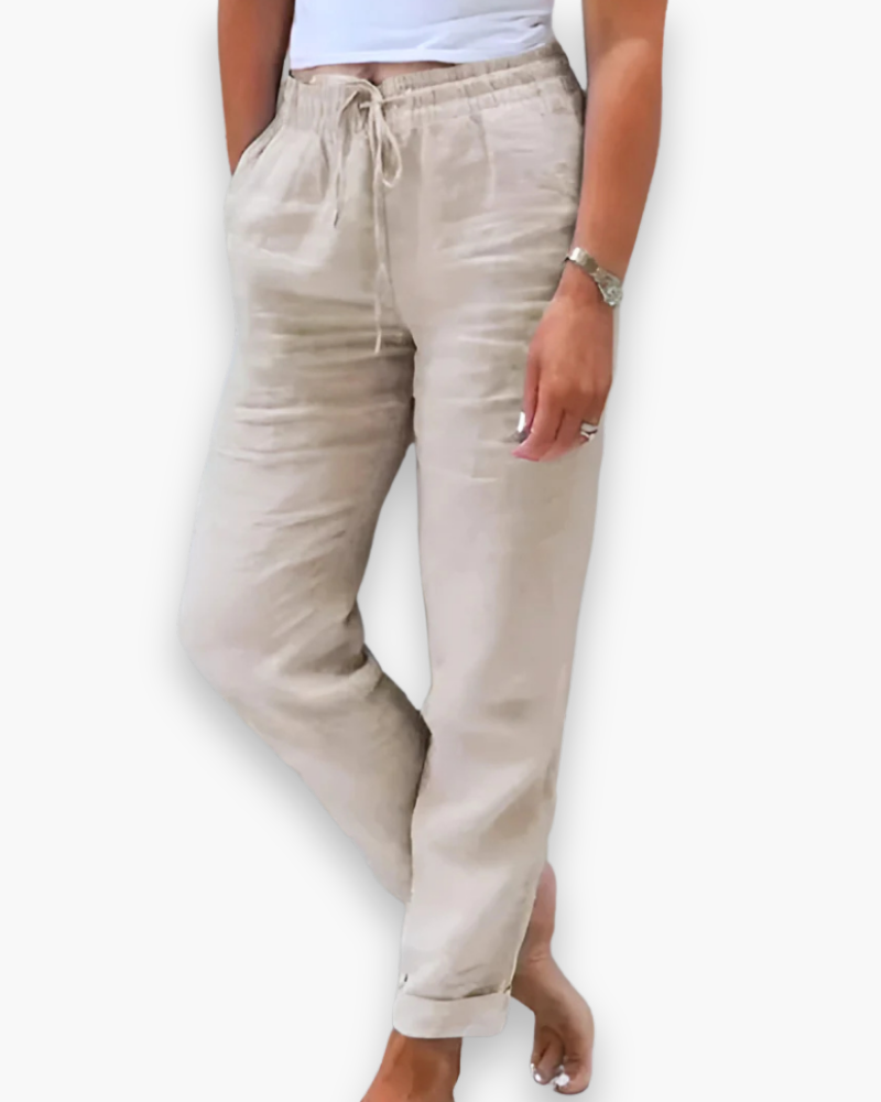 Damen Bequeme Elastische Hosen | Leicht und Vielseitig