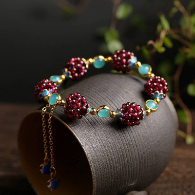 BerryStone™ | Armband aus Naturstein mit Beeren
