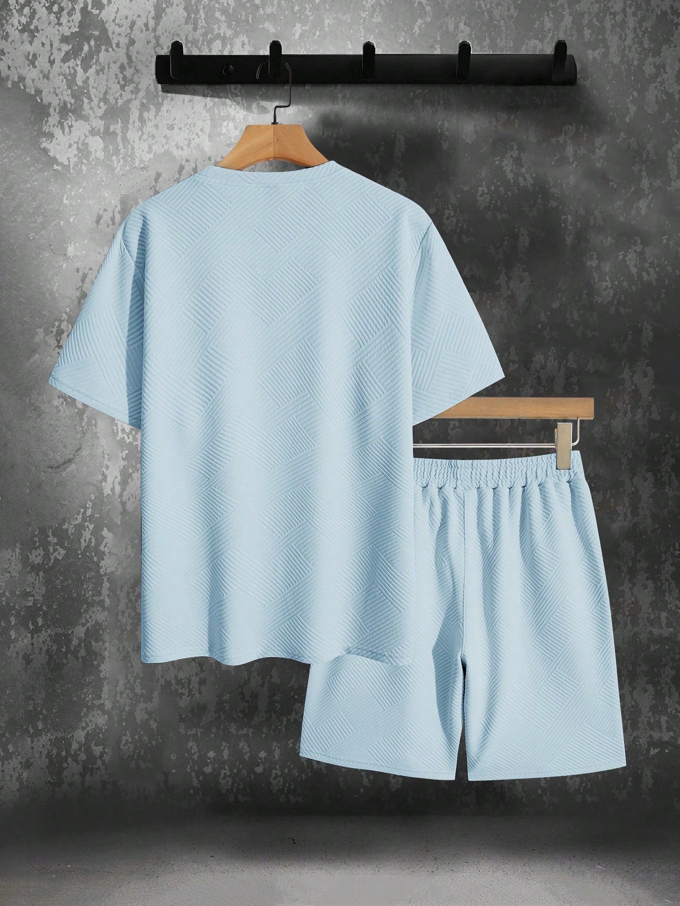 Sahari – Herren-Set mit Oversize-T-Shirt und Shorts