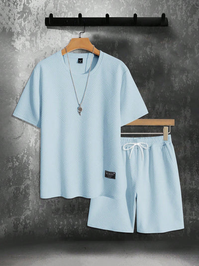 Sahari – Herren-Set mit Oversize-T-Shirt und Shorts