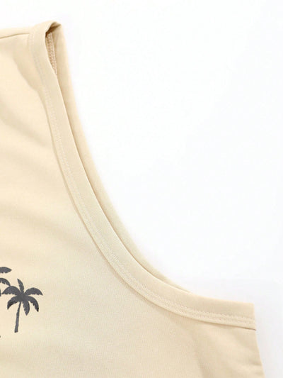 Sahari – Herren-Set mit ärmellosem Top und Shorts