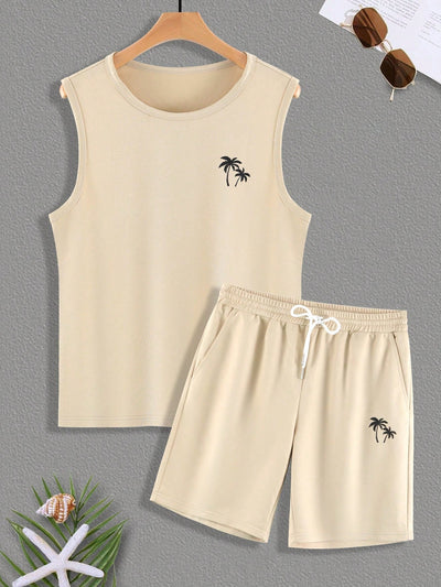 Sahari – Herren-Set mit ärmellosem Top und Shorts