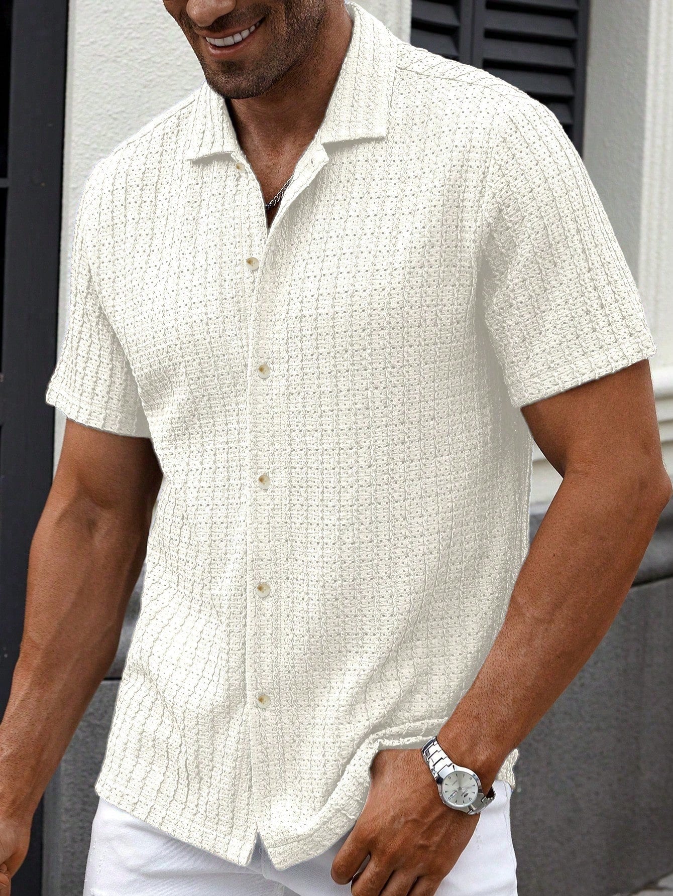 Sahari – Modernes Herrenhemd mit Streifen-Design