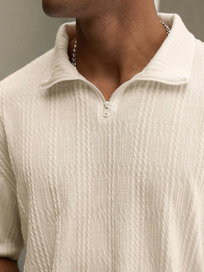 Sahari – Luftiges Herren-Set mit Kragenhemd und Shorts