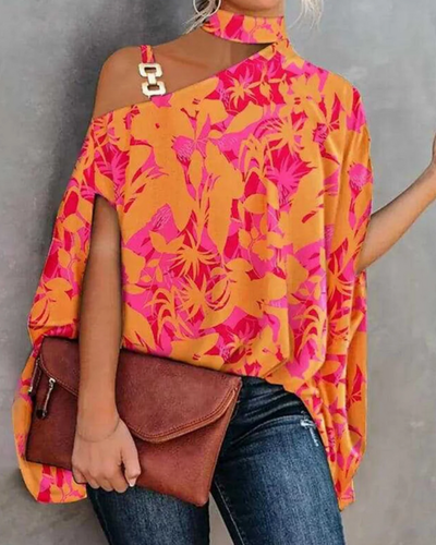 Damen Elegantes Bedrucktes Oberteil | Festliche Oberteile Damen