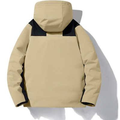 Damen Skijacke | Atmungsaktive Winterjacke mit Kapuze und Taschen