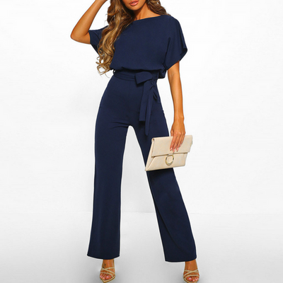 Damen Eleganter Figurbetonter Jumpsuit | Stilvoll