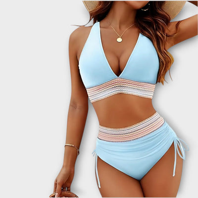 Frances – Hochgeschnittener Bikini mit Bauchformung