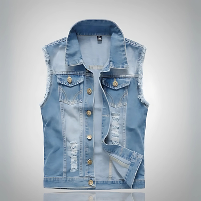 Clifton | Herren Vintage Weste | Ärmellose Freizeitweste mit Taschen