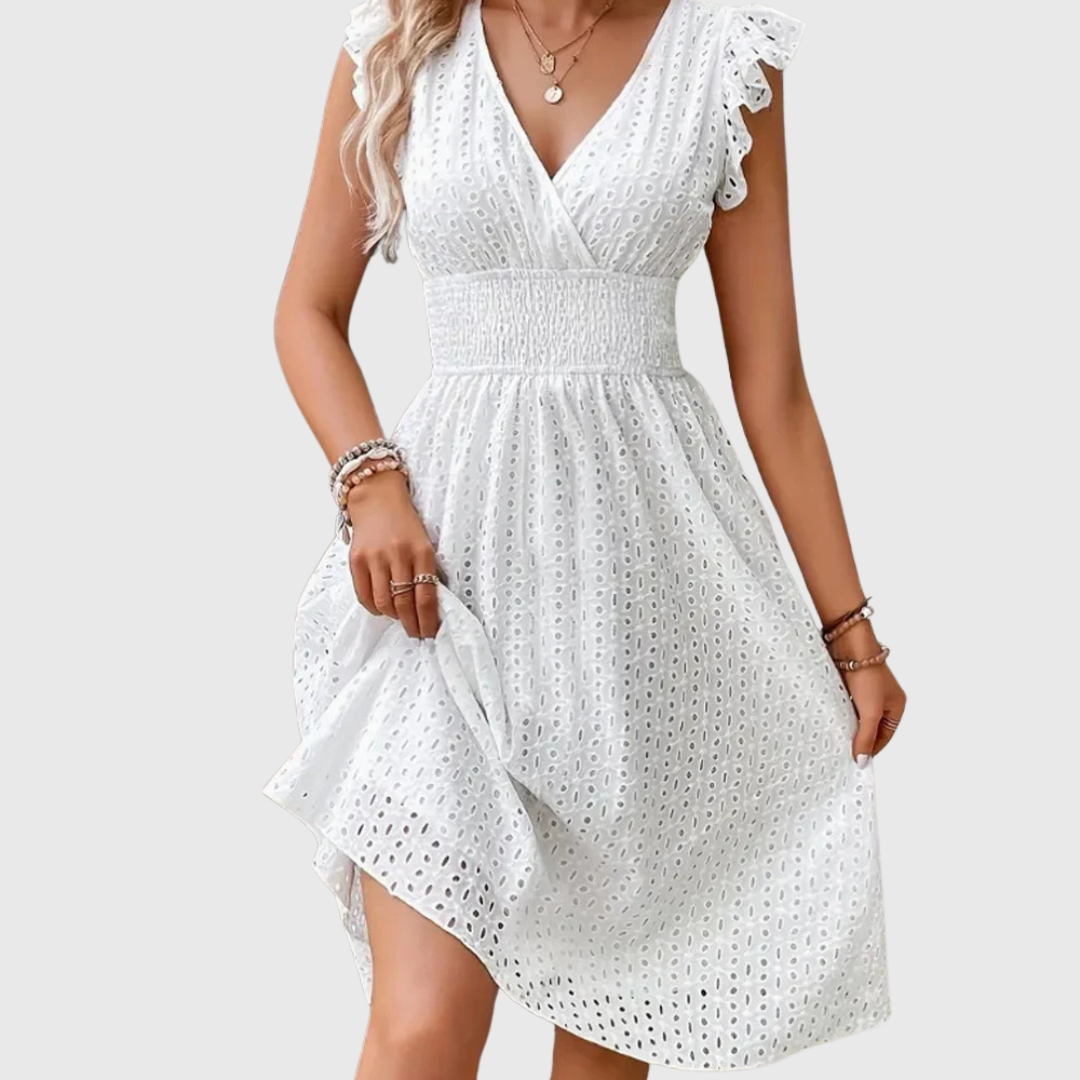 Paloma| Kleid mit V-Ausschnitt