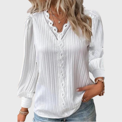 Grace | Pintuck Bluse