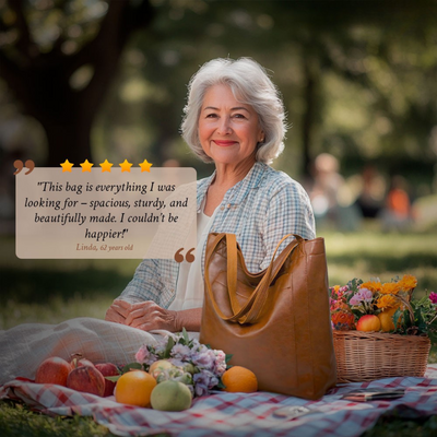 Lorena’s Modern Chic | Stilvolle Leder Tasche