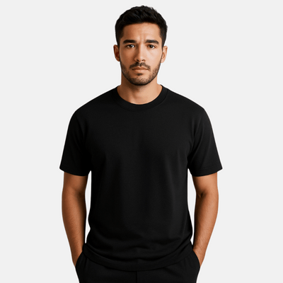 Hochwertiges Rundhals T-Shirt