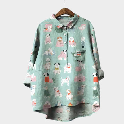 Sophia | Bluse mit Print