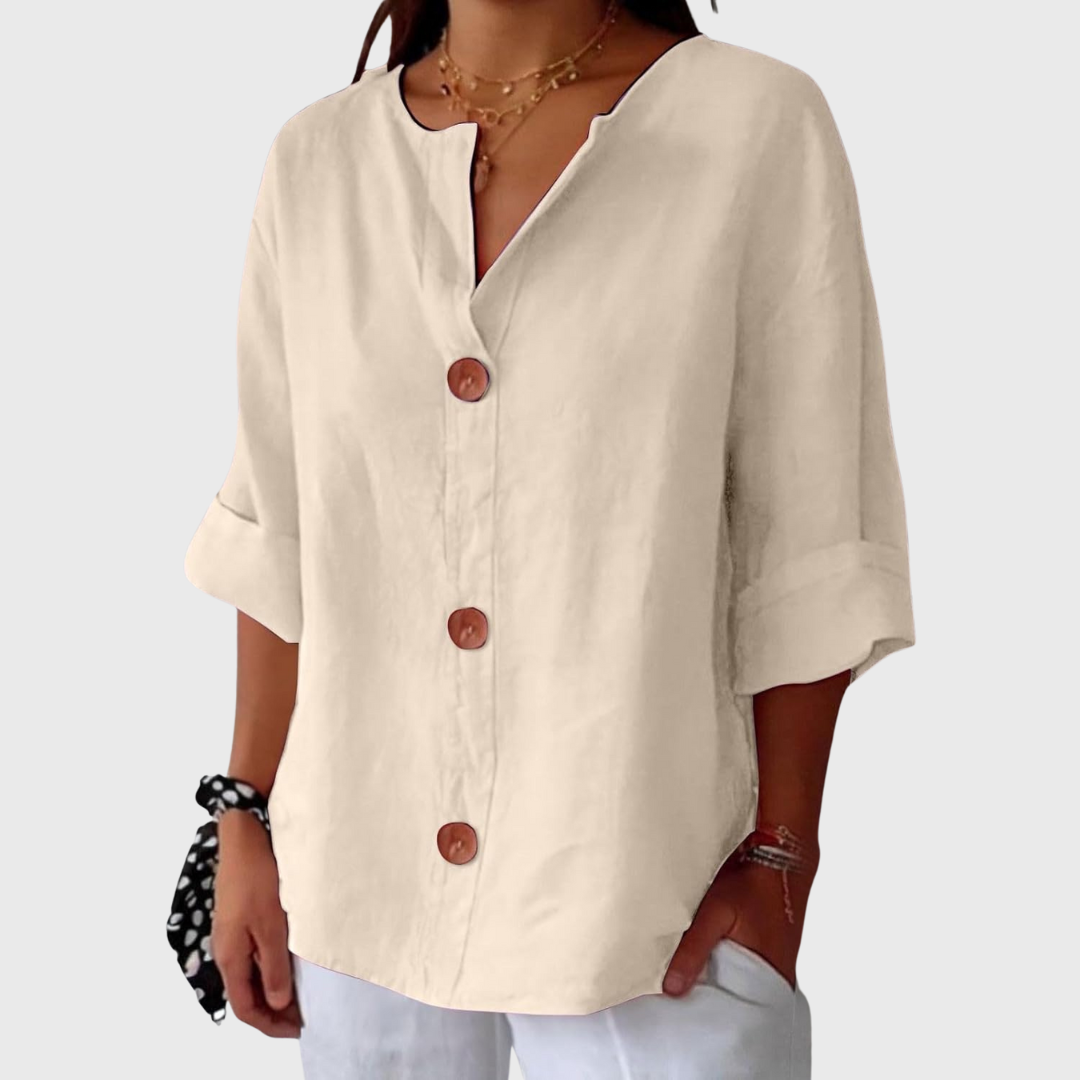 Freya | Bluse mit edlem Touch